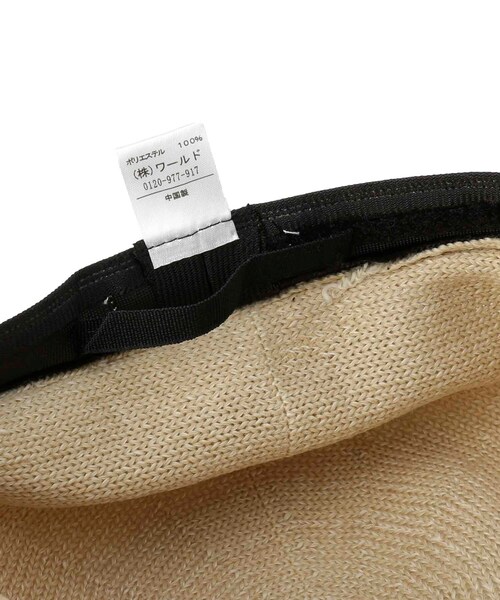 DRESKIP（ドレスキップ）の「◆サ－モバケットハット（ハット・レディース・ブラック/グレー/ベージュ・00）」の6枚目の写真