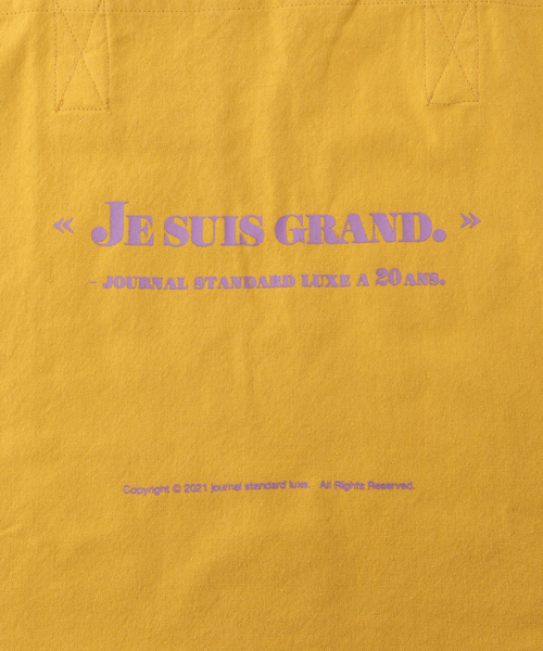 JOURNAL STANDARD LUXE(ジャーナルスタンダード ラックス)の「20thトート M(エコバッグ/サブバッグ・レディース・チャコールグレー/ライトグレー/ピンク/マスタード・FREE)」の12枚目の写真