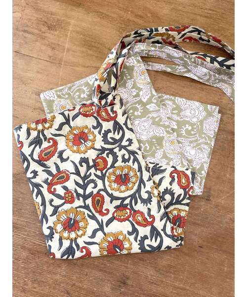 Ungrid（アングリッド）の「エスニックプリントショルダーBAG（ショルダーバッグ・レディース・グリーン系その他/ベージュ・FREE）」の8枚目の写真