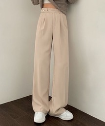 BEIDELLI | [BELLIDE MADE] サイドダブルボタンスラックス(スラックス)