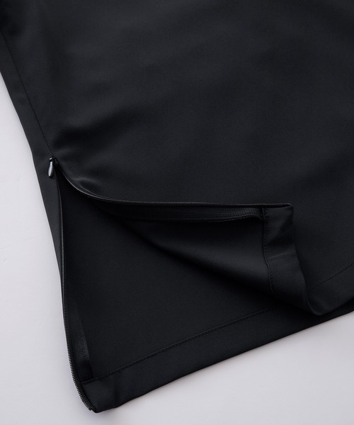 ドレープトロミ サイドジップダブルジャケット（テーラードジャケット）｜Loose/ルース（ルース）