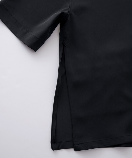 ドレープトロミ サイドジップダブルジャケット（テーラードジャケット）｜Loose/ルース（ルース）