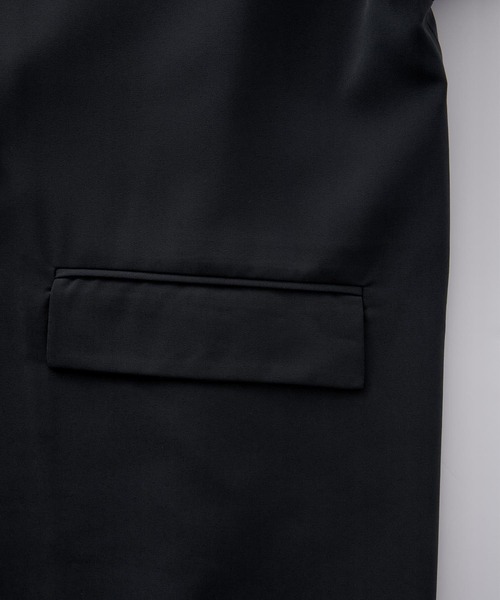 ドレープトロミ サイドジップダブルジャケット（テーラードジャケット）｜Loose/ルース（ルース）