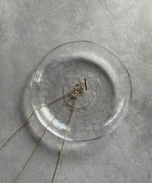 iso(イソ)の「Y字シンプルチェーンロングネックレス(ネックレス・レディース・シルバー/ゴールド・FREE)」の4枚目の写真