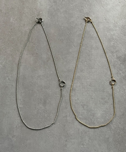 iso(イソ)の「Y字シンプルチェーンロングネックレス(ネックレス・レディース・シルバー/ゴールド・FREE)」の6枚目の写真