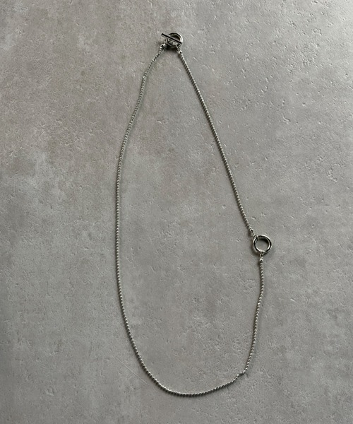 iso(イソ)の「Y字シンプルチェーンロングネックレス(ネックレス・レディース・シルバー/ゴールド・FREE)」の19枚目の写真