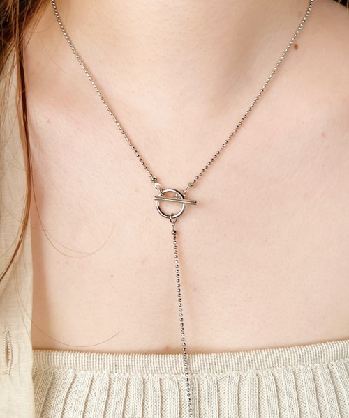 iso(イソ)の「Y字シンプルチェーンロングネックレス(ネックレス・レディース・シルバー/ゴールド・FREE)」の15枚目の写真