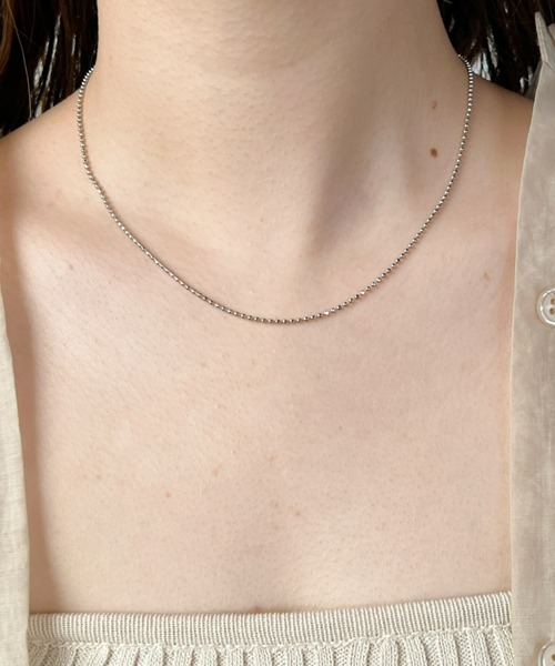 iso(イソ)の「Y字シンプルチェーンロングネックレス(ネックレス・レディース・シルバー/ゴールド・FREE)」の13枚目の写真
