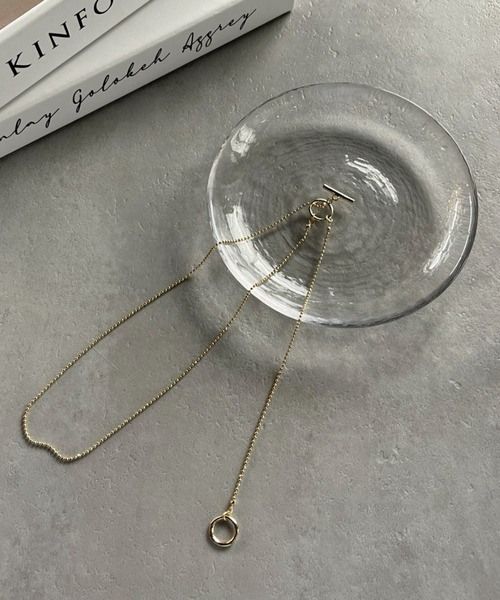 iso(イソ)の「Y字シンプルチェーンロングネックレス(ネックレス・レディース・シルバー/ゴールド・FREE)」の17枚目の写真