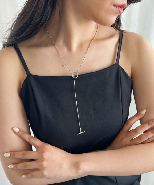 iso(イソ)の「Y字シンプルチェーンロングネックレス(ネックレス・レディース・シルバー/ゴールド・FREE)」の22枚目の写真