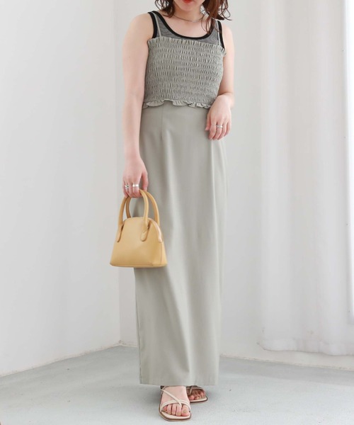 archives（アルシーヴ）の「リブボーダーキャミタンク（タンクトップ・レディース・ブラック/ピンク/イエロー/ブルー・MEDIUM）」の14枚目の写真