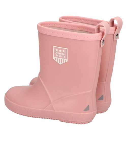 ORiental TRaffic（オリエンタルトラフィック）の「ミドル丈レインブーツ K-201 15.0cm～20.0cm（レインシューズ・キッズ・グレー/ブラック/ピンク/ブルー/キャメル/ネイビー/カーキ・20.0cm/19.0cm/18.0cm/16.0cm/15.0cm/17.0cm/22.0cm/21.0cm）」の11枚目の写真