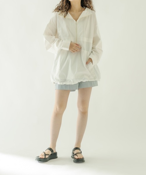 mystic（ミスティック）の「アノラックパーカー（パーカー・レディース・パープル/オフホワイト・FREE）」の18枚目の写真