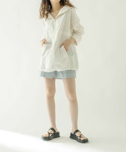 mystic（ミスティック）の「アノラックパーカー（パーカー・レディース・パープル/オフホワイト・FREE）」の21枚目の写真