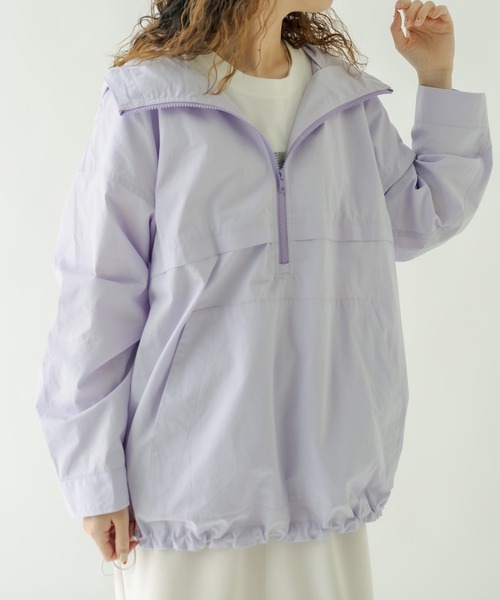 mystic（ミスティック）の「アノラックパーカー（パーカー・レディース・パープル/オフホワイト・FREE）」の20枚目の写真