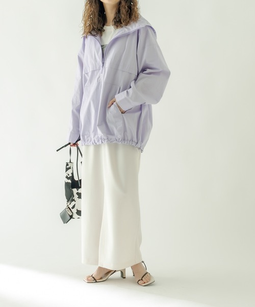 mystic（ミスティック）の「アノラックパーカー（パーカー・レディース・パープル/オフホワイト・FREE）」の22枚目の写真