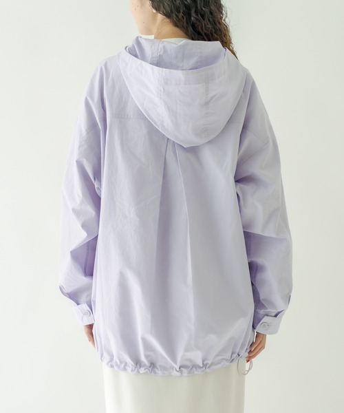 mystic（ミスティック）の「アノラックパーカー（パーカー・レディース・パープル/オフホワイト・FREE）」の11枚目の写真