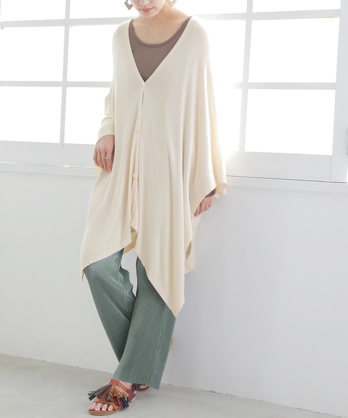 n'OrLABEL（ノアールレーベル）の「【セルフカット】『プリーツイージーパンツ』（その他パンツ・レディース・グリーン/ライトブルー/ピンク/ライトベージュ・1/2）」の17枚目の写真