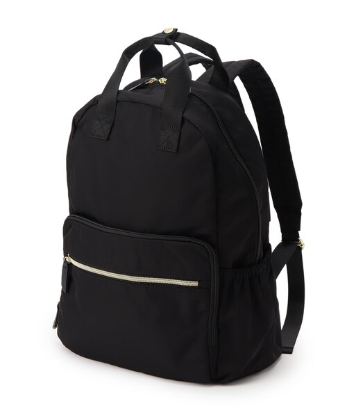 DRESKIP(ドレスキップ)の「◆整理整頓できちゃうリュック【容量14L】(バックパック/リュック・レディース・ブラック/ブラック系1/グレー系1・00)」の2枚目の写真