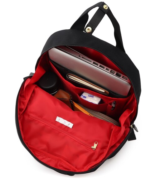 DRESKIP(ドレスキップ)の「◆整理整頓できちゃうリュック【容量14L】(バックパック/リュック・レディース・ブラック/ブラック系1/グレー系1・00)」の4枚目の写真