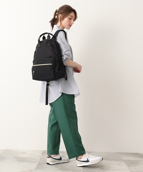 DRESKIP(ドレスキップ)の「◆整理整頓できちゃうリュック【容量14L】(バックパック/リュック・レディース・ブラック/ブラック系1/グレー系1・00)」の11枚目の写真