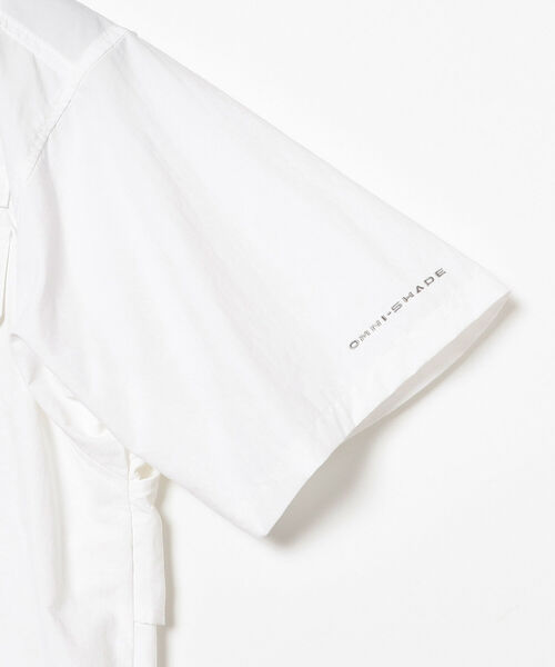 Columbia（コロンビア）の「Columbia / バハマアイコンショートスリーブシャツ（シャツ/ブラウス・メンズ・ホワイト/ブラック・LARGE/X-LARGE）」の5枚目の写真