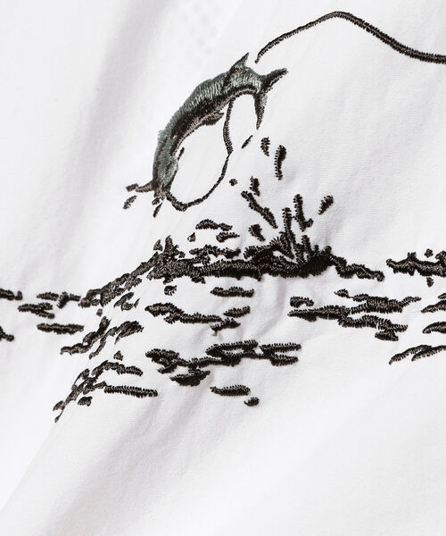 Columbia（コロンビア）の「Columbia / バハマアイコンショートスリーブシャツ（シャツ/ブラウス・メンズ・ホワイト/ブラック・LARGE/X-LARGE）」の8枚目の写真