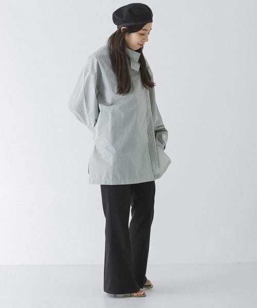 URBAN RESEARCH（アーバンリサーチ）の「MIRKO BERTOLA　ストライプデザインシャツ（シャツ/ブラウス・レディース・グリーン系その他/ブルー系その他・-）」の17枚目の写真