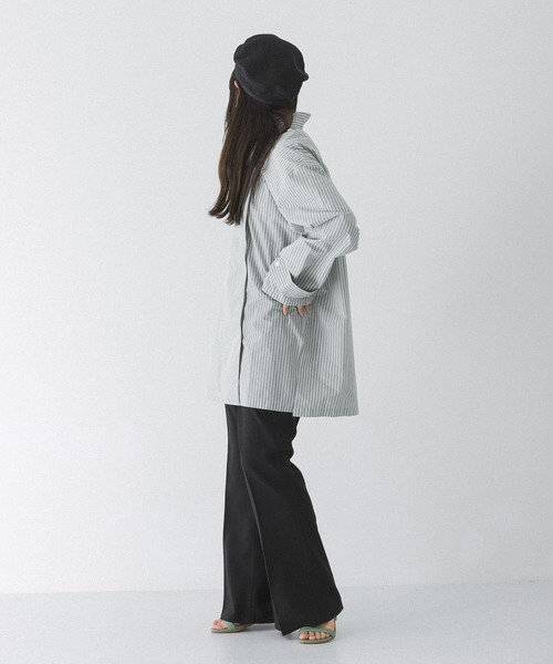 URBAN RESEARCH（アーバンリサーチ）の「MIRKO BERTOLA　ストライプデザインシャツ（シャツ/ブラウス・レディース・グリーン系その他/ブルー系その他・-）」の18枚目の写真