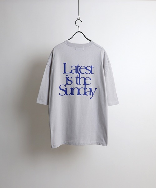 Confirm(コンファーム)の「Latest バックプリントビッグTシャツ【Confirm】(Tシャツ/カットソー・メンズ・ライトグレー/ホワイト/ブラック・L/M)」の8枚目の写真