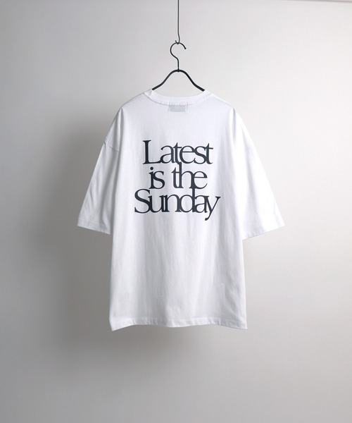 Confirm(コンファーム)の「Latest バックプリントビッグTシャツ【Confirm】(Tシャツ/カットソー・メンズ・ライトグレー/ホワイト/ブラック・L/M)」の7枚目の写真