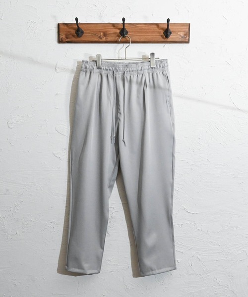 Anytime Songs(エニータイムソングス)の「ポリツイル シェフパンツ(その他パンツ・メンズ・ホワイト/ブラック/サックスブルー/グリーン/グレイッシュベージュ・SMALL/MEDIUM/X-LARGE/LARGE)」の8枚目の写真