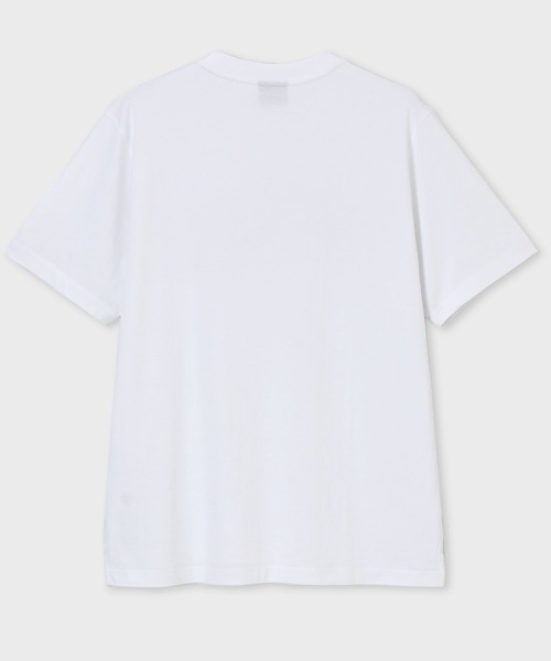 PS Paul Smith（ピーエスポールスミス）の「【オンラインショップ限定】 サイクリング ラビット プリント Tシャツ / 122711 226T（Tシャツ/カットソー・メンズ・ホワイト/ブラック・SMALL/MEDIUM/LARGE/X-LARGE/XX-LARGE）」の4枚目の写真