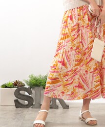 DRESKIP | 柄アソート消しプリーツスカート(スカート)