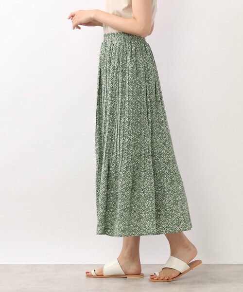 DRESKIP（ドレスキップ）の「◆柄アソート消しプリーツスカート（スカート・レディース・グリーン系その他2/ブラック系/オレンジ系その他5/ブルー系5・03/02/04）」の20枚目の写真