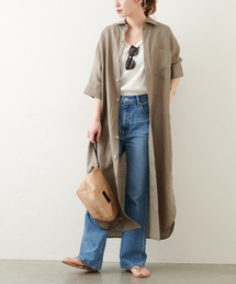 ラミーシャツワンピース