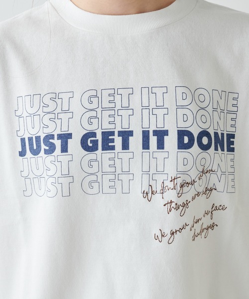 PUAL CE CIN（ピュアルセシン）の「プリント×刺繍ショート丈Tシャツ（Tシャツ/カットソー・レディース・ベージュ/オフホワイト/ブルーグレー・FREE）」の19枚目の写真