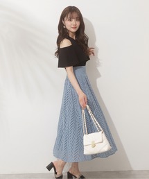 PROPORTION BODY DRESSING | コットンレースフレアスカート / 1212220604(スカート)