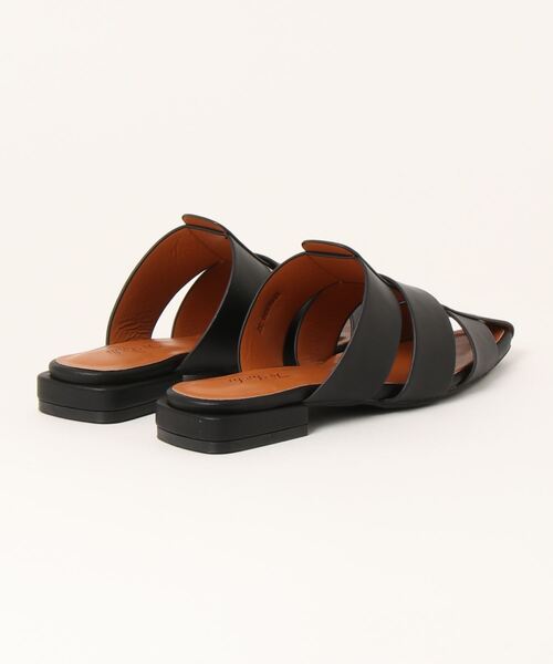 Te chichi（テチチ）の「グルカサンダル（サンダル・レディース・ブラック/オフホワイト・38/37）」の3枚目の写真