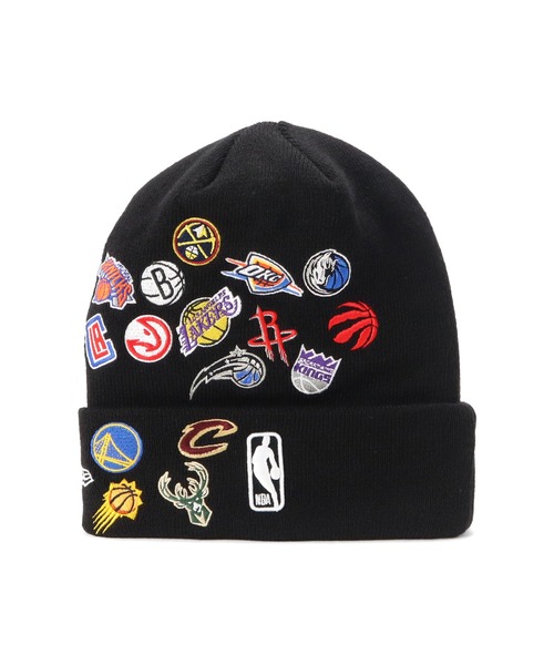 NEW ERA（ニューエラ）の「ニューエラ ニット帽 カフ MLBNBA（ニットキャップ/ビーニー・メンズ・ブラック/ブラック系その他・FREE）」の5枚目の写真