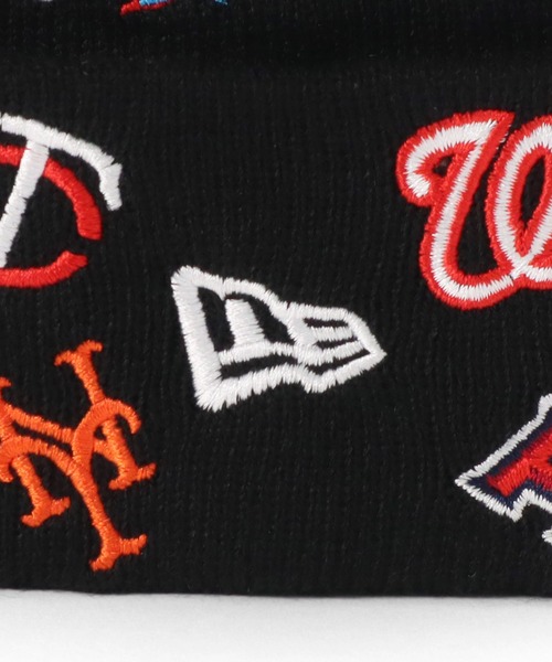 NEW ERA（ニューエラ）の「ニューエラ ニット帽 カフ MLBNBA（ニットキャップ/ビーニー・メンズ・ブラック/ブラック系その他・FREE）」の7枚目の写真