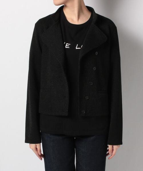アニエスベー JGI0 BLOUSON fifre シャイニーブルゾン ブラック agnes b.（アニエスベー）の「JGI0 BLOUSON fifre シャイニー