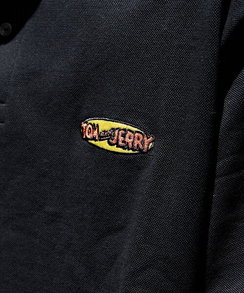 PUBLUX(パブリュクス)の「PUBLUX/パブリュクス / Tom&Jerryワンポイントロゴポロシャツ/ワンポイント刺繍/ユニセックス(ポロシャツ・メンズ・ネイビー/グリーン/ホワイト/ブラック・LARGE/SMALL/MEDIUM)」の21枚目の写真