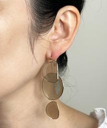 The Rule（ザルール）の「The Rule ザルール：片耳用 Amaranth pierced earring size:L　花ひらピアス L（ピアス（片耳用））」