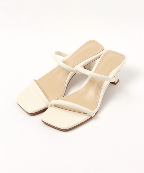 LEPSIM(レプシィム)の「ナロースクエアミュール 285241(サンダル・レディース・ブラウン/アイボリー・MEDIUM/LARGE)」の18枚目の写真