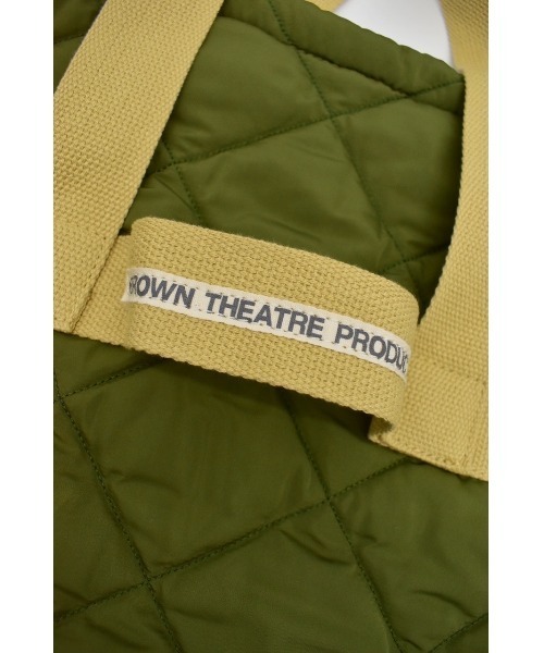 THEATRE PRODUCTS（シアタープロダクツ）の「キルティングパテッドトートバッグ-L-（トートバッグ・レディース・ホワイト/カーキ/ピンク・FREE）」の11枚目の写真