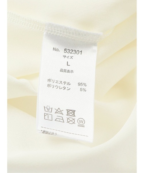 semantic design(セマンティックデザイン)の「セマンティックデザイン アーチロゴプリント 長袖BIGロングシャツ(シャツ/ブラウス・メンズ・ブラック/ホワイト・MEDIUM/LARGE)」の17枚目の写真