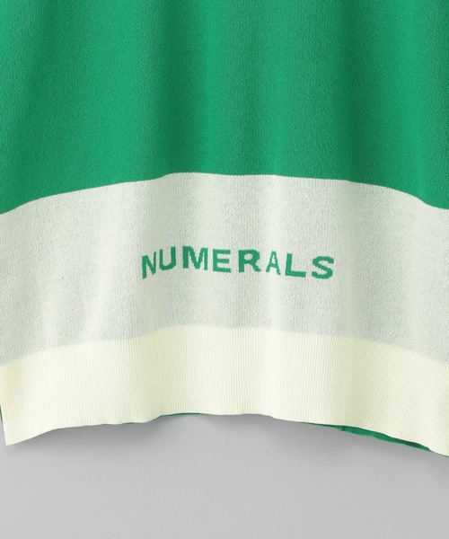 NUMERALS（ヌメラルズ）の「【UNISEX】[NUMERALS]サイドスリットニットベスト（ベスト・メンズ・ブラック/グリーン/マスタード・FREE）」の20枚目の写真