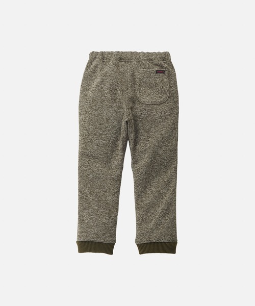 Gramicci(グラミチ)の「BONDING KNIT FLEECE KIDS RIB PANT|ボンディングニットフリースキッズリブパンツ Gramicci グラミチ(その他パンツ・キッズ・オートミール/ブラック/ヘザーグレー/チャコールグレー/グリーン系その他/チャコール・100cm/120cm/130cm/110cm)」の9枚目の写真
