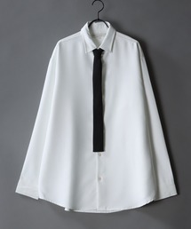 別注 wide dress shirt with tie/ネクタイ付き ワイド ドレスシャツ